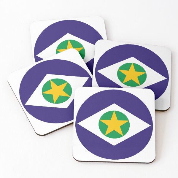 Item preview, Mato Grosso Brazil Round Flag State Emblem designed and sold by NTGUILTY.