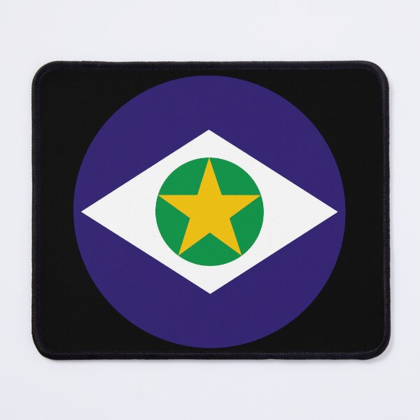 Item preview, Mato Grosso Brazil Round Flag State Emblem designed and sold by NTGUILTY.