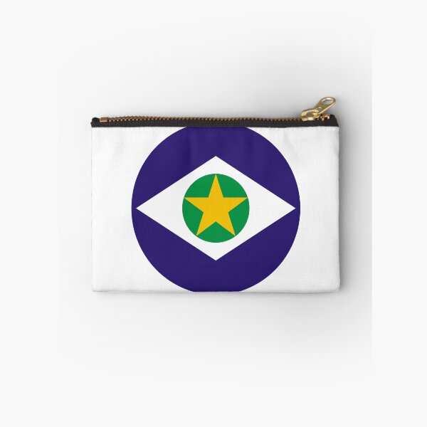 Item preview, Mato Grosso Brazil Round Flag State Emblem designed and sold by NTGUILTY.