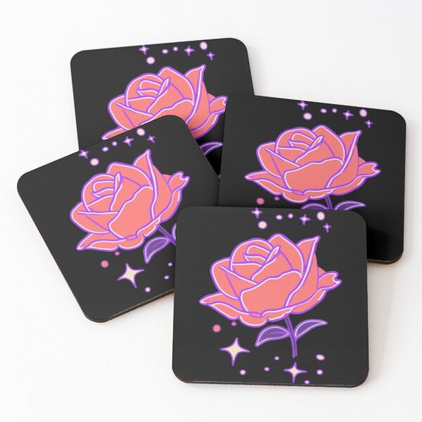 Item preview, Neon Twilight Rose designed and sold by FlowerSappiness.