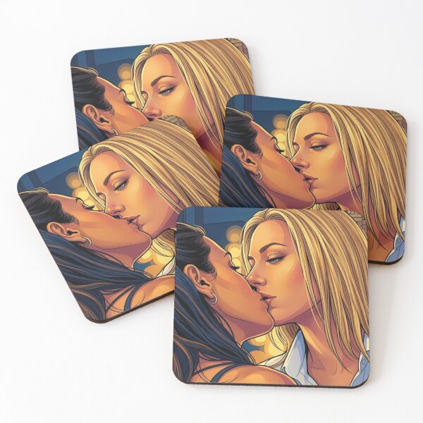 Item preview, Doccubus Bo Lauren Kissing You Lgbtq+ Comic Fantasy Sci-Fi Drama designed and sold by Mind Space.