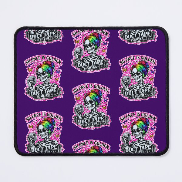Item preview, Silence Is Golden Duct Tape Is Silver designed and sold by WoodburyLake.