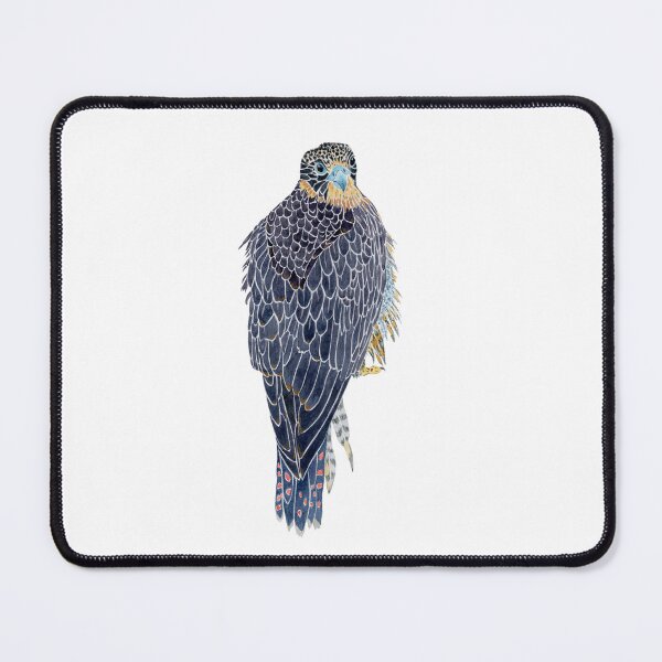 Item preview, Juvenile Peregrine Falcon Watercolor designed and sold by Sonoran Glimmer.