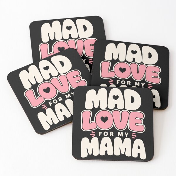 Item preview, Mad Love For My Mama Cute Gift designed and sold by FreshVibe Prints.
