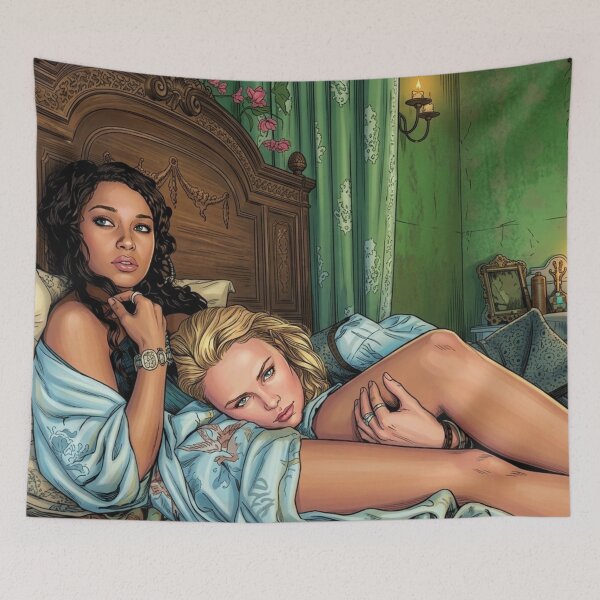 Item preview, Eleanor & Max Loving Silence Lgbtq+ Comic Pirate Obsession Lonliness designed and sold by Mind Space.