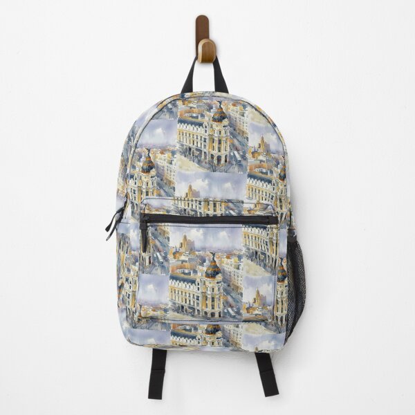 Item preview, Madrid Rooftops Watercolor designed and sold by caracatita75.