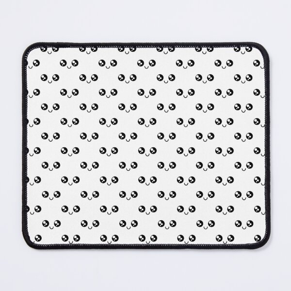 Item preview, Cute kawaii smiling shiny eyes face pattern designed and sold by BlushyPrint.