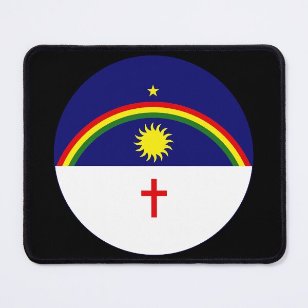Item preview, Pernambuco Brazil Round Flag State Emblem designed and sold by NTGUILTY.