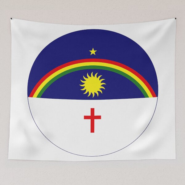 Item preview, Pernambuco Brazil Round Flag State Emblem designed and sold by NTGUILTY.