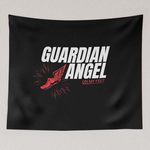 Item preview, Guardian Angel on the feet - running power and protection designed and sold by CypisDesign.