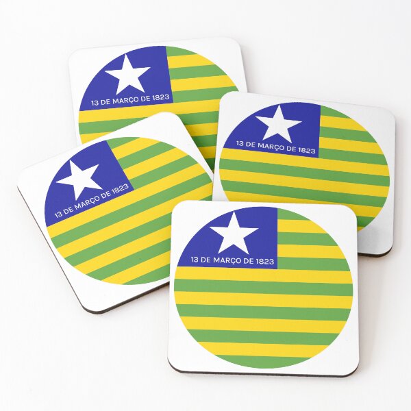 Item preview, Piaui Brazil Round Flag State Emblem designed and sold by NTGUILTY.