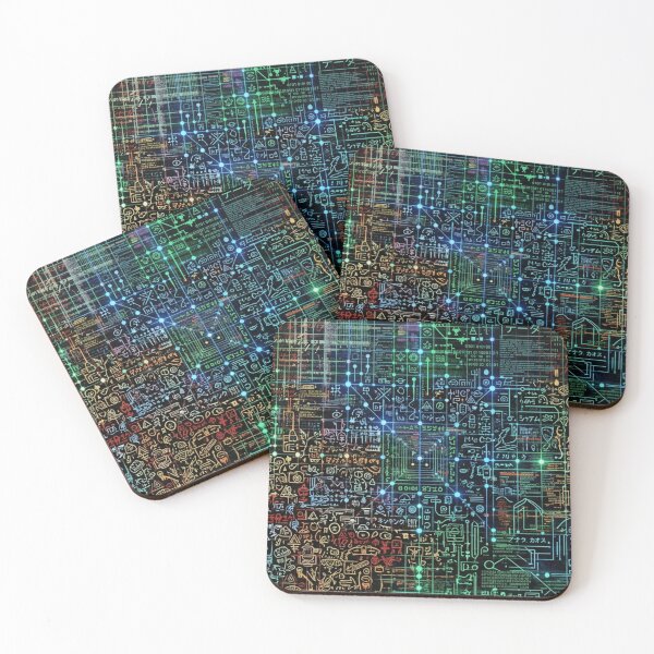Item preview, Digital Grid Energy Pattern designed and sold by Imaginarium of Chaos falcon88 .