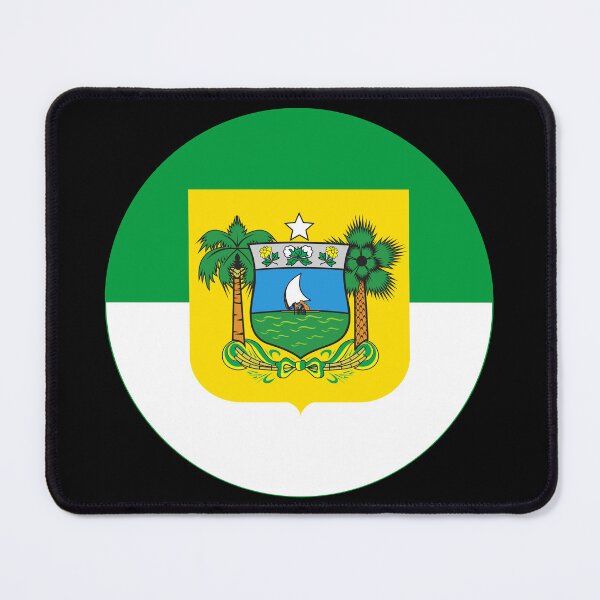 Item preview, Rio Grande do Norte Brazil Round Flag designed and sold by NTGUILTY.