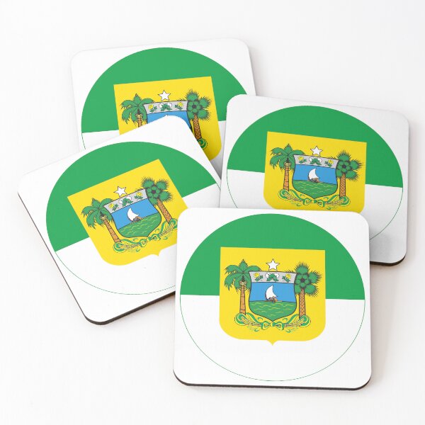 Item preview, Rio Grande do Norte Brazil Round Flag designed and sold by NTGUILTY.