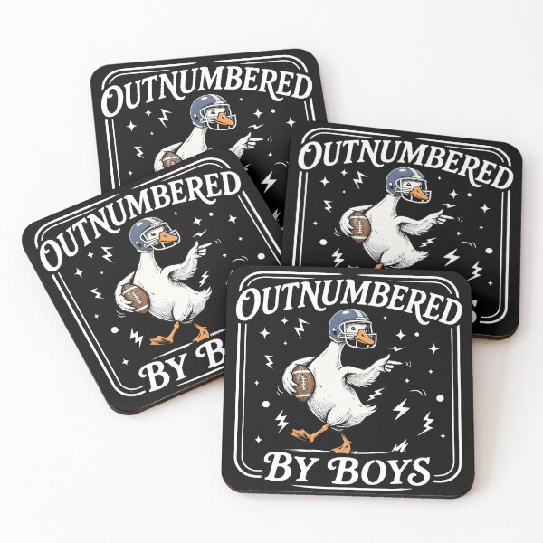 Item preview, Outnumbered By Boys Funny Mom Goose Family  designed and sold by will freed18.