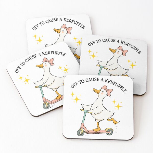 Item preview, Off To Cause A Kerfuffle Groundhog Funny Cute Goose Meme designed and sold by will freed18.