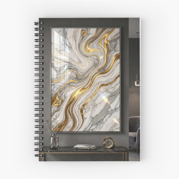 Item preview, Carrara flow & 24k gold veins designed and sold by NBNAesthetics.