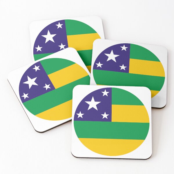 Item preview, Sergipe Brazil Round Flag State Emblem designed and sold by NTGUILTY.
