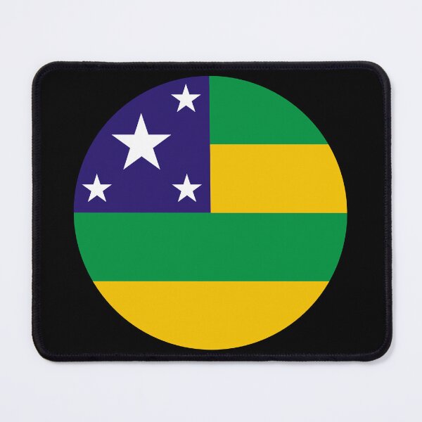 Item preview, Sergipe Brazil Round Flag State Emblem designed and sold by NTGUILTY.