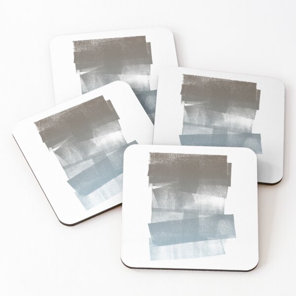 Item preview, Swatch Sample Textured Monoprint - Earth to Sky Gradient designed and sold by Irene Estelle.