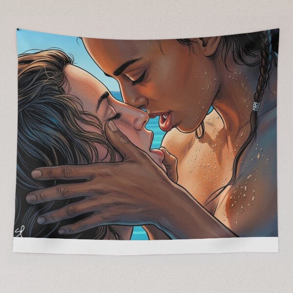 Item preview, Zoa & Bel Let's Live Now Passion Lgbtq+ Comic Drama Sci-fi Fantasy designed and sold by Mind Space.
