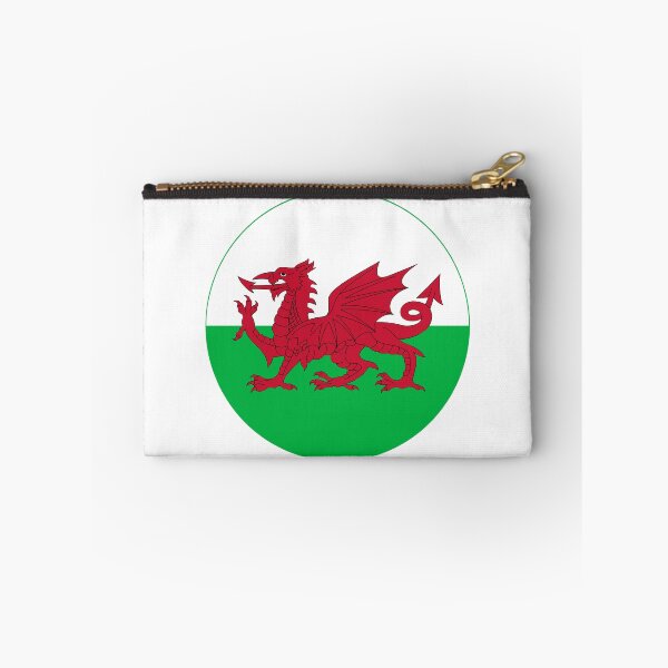 Item preview, Wales Round Flag Welsh Dragon Emblem designed and sold by NTGUILTY.