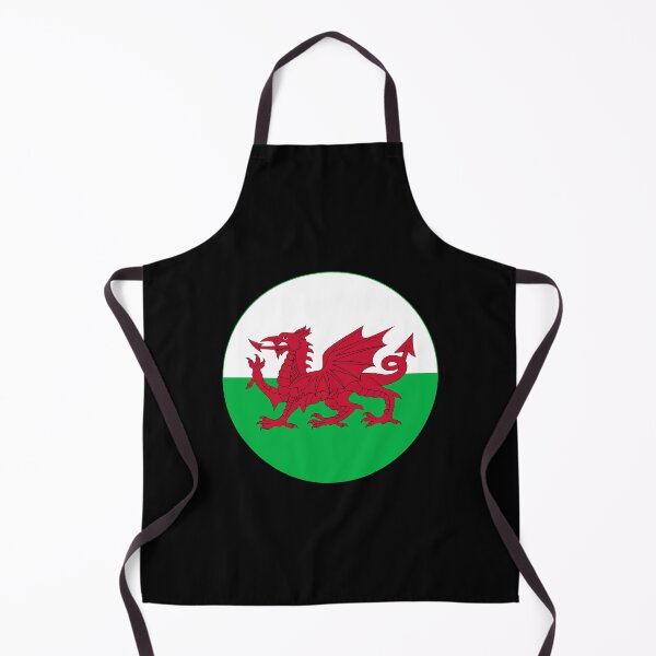 Item preview, Wales Round Flag Welsh Dragon Emblem designed and sold by NTGUILTY.