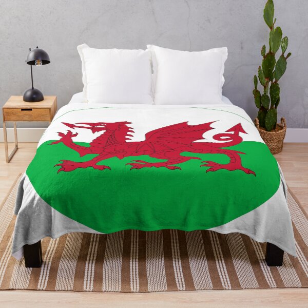 Item preview, Wales Round Flag Welsh Dragon Emblem designed and sold by NTGUILTY.
