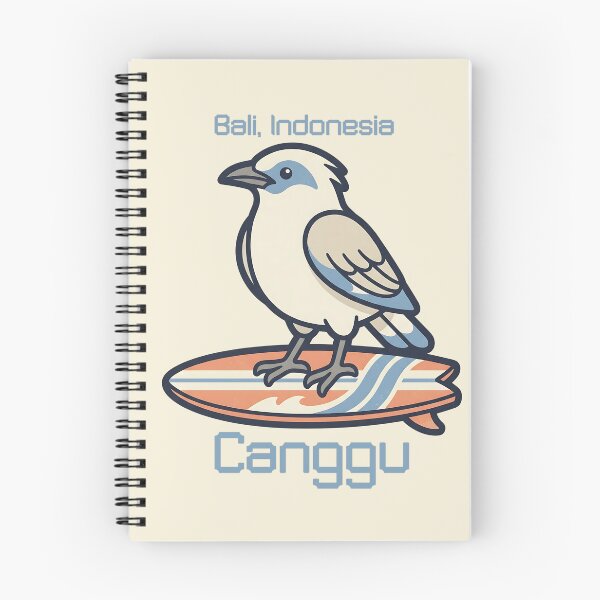 Item preview, Canggu Bali Surf Bird Coastal Minimal Style designed and sold by MythicCotton.