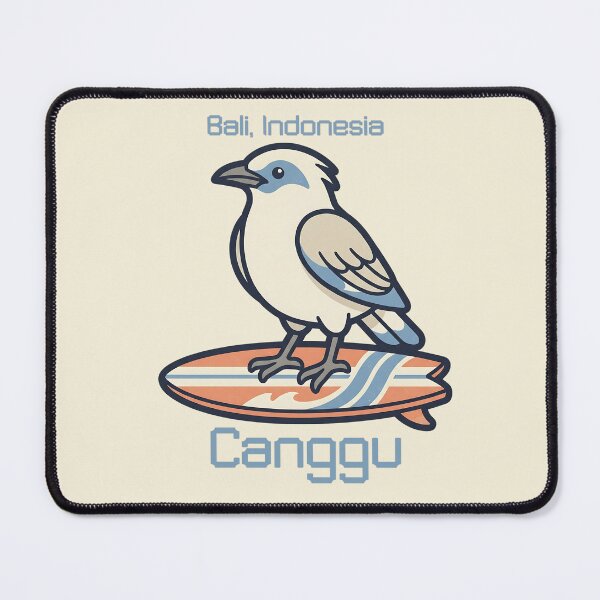 Item preview, Canggu Bali Surf Bird Coastal Minimal Style designed and sold by MythicCotton.