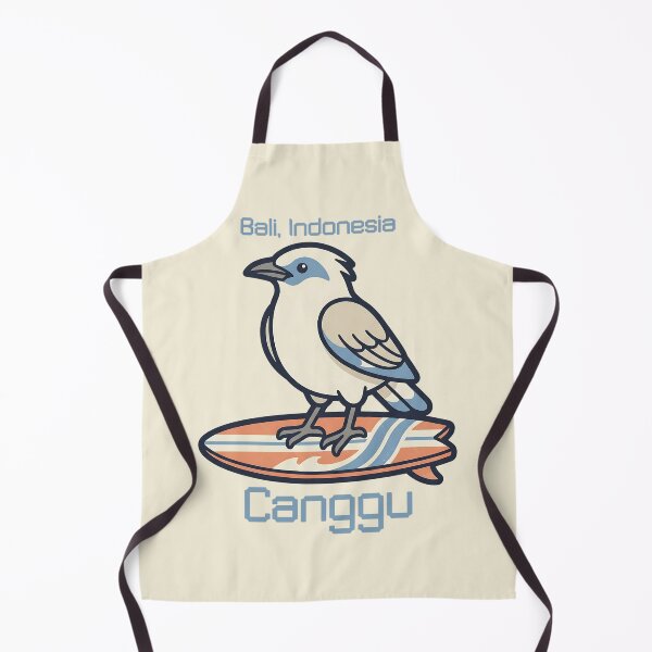 Item preview, Canggu Bali Surf Bird Coastal Minimal Style designed and sold by MythicCotton.