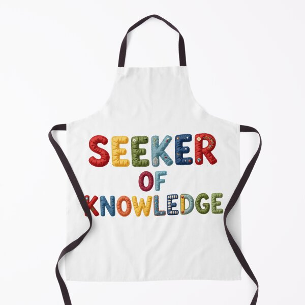 Item preview, SEEKER OF KNOWLEDGE - IN FAUX LETTERING designed and sold by AlexOBrienArt.