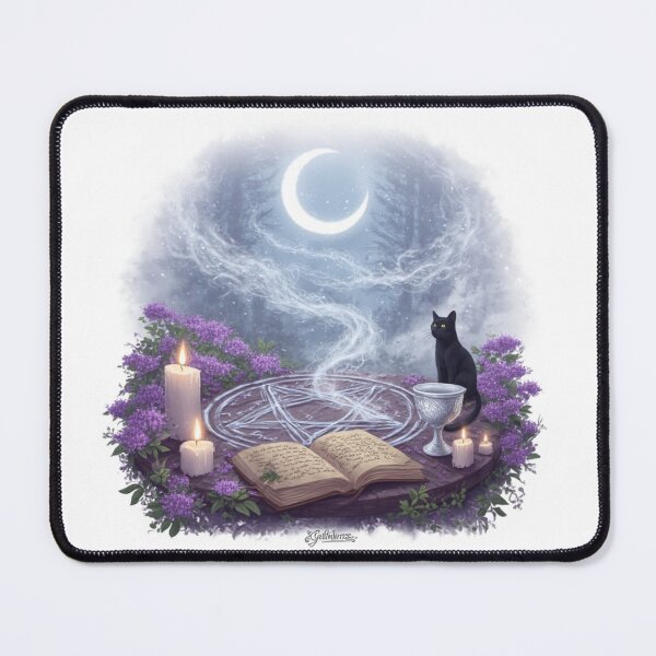 Item preview, Witchy Kitty designed and sold by Gothikrose AI Prints.