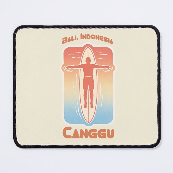 Item preview, Canggu Bali Surf Silhouette Sunset Ocean Vibes designed and sold by MythicCotton.
