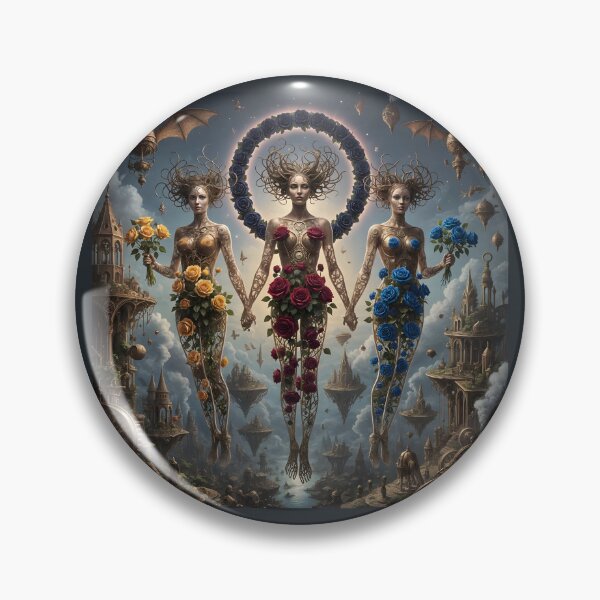 Item preview, Projection of the Ether: Scarlet, Ocher, Indigo designed and sold by KunstGeist.