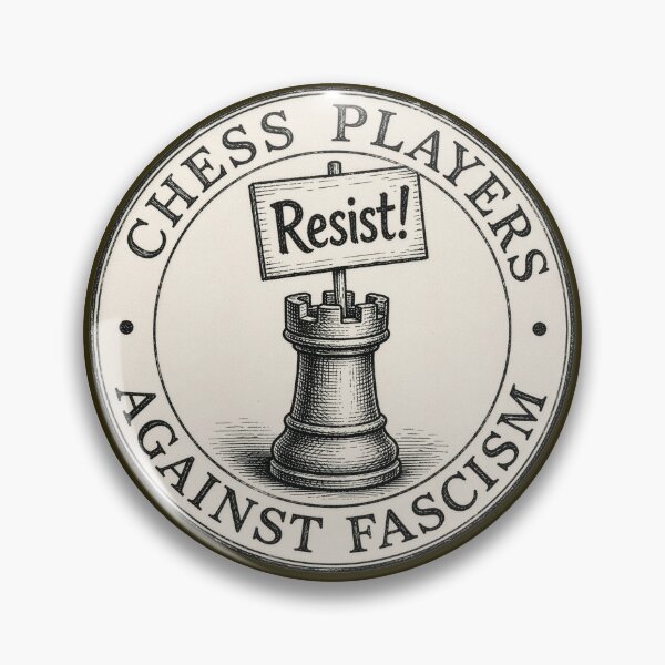 Item preview, Chess Players Against Fascism designed and sold by irregulargoods.