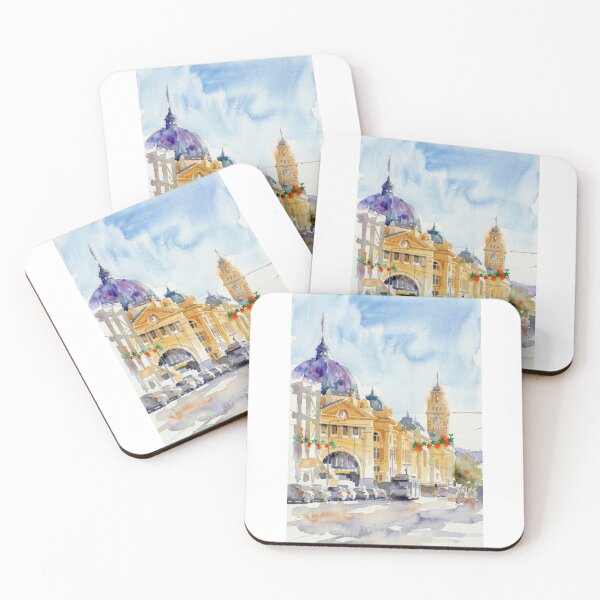 Item preview, Melbourne Flinders Street designed and sold by caracatita75.