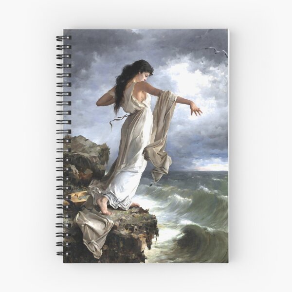 Item preview, Sappho on the Edge of the Cliffs designed and sold by Jon-Baran.
