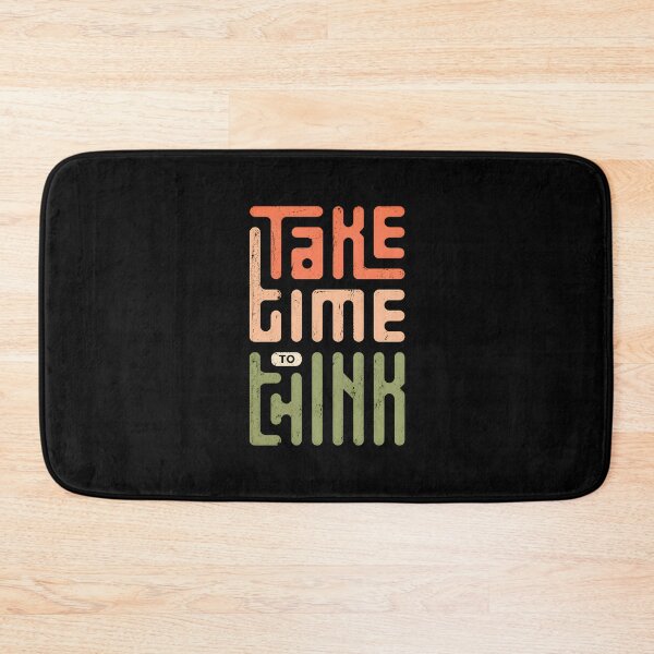 Item preview, Take Time to Think Mental Health Awareness designed and sold by DemureArtsy.