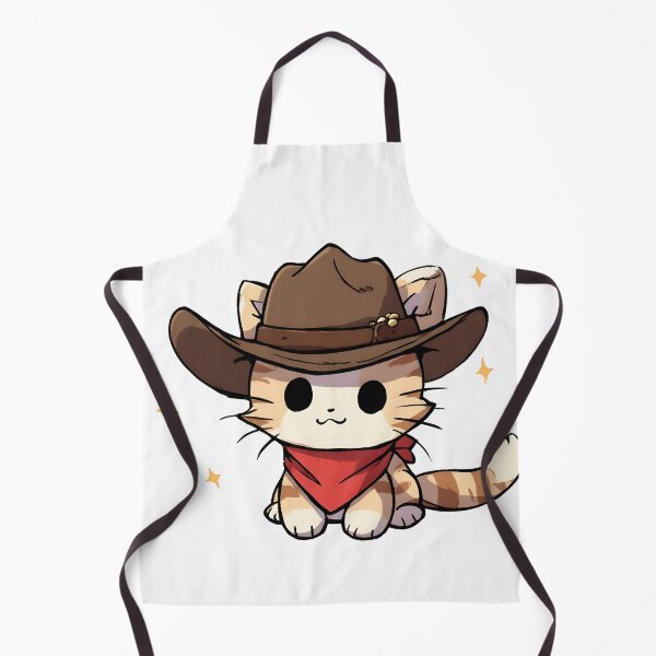 Item preview, Cute Cowboy Kitty – Adorable Western Cat Cartoon designed and sold by Karolina’s Cozy Creations.