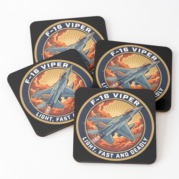Item preview, F-16 Viper Fighting Falcon Light Fast and Deadly Aviation Design designed and sold by ArtDreams92.
