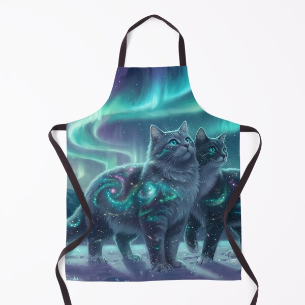 Item preview, Aurora Galaxy Cats designed and sold by RkskArt.
