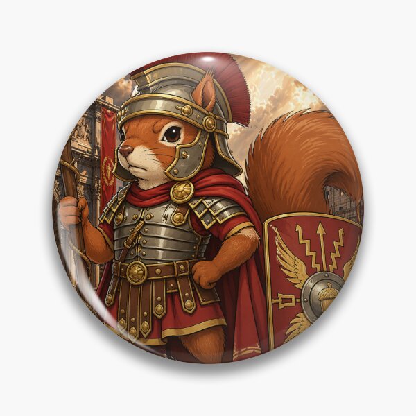 Item preview, SPQR: Squirrel Patrol of the Roman Republic designed and sold by SecretSquirrellDesigns.