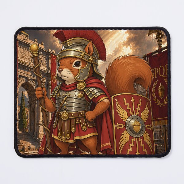 Item preview, SPQR: Squirrel Patrol of the Roman Republic designed and sold by SecretSquirrellDesigns.