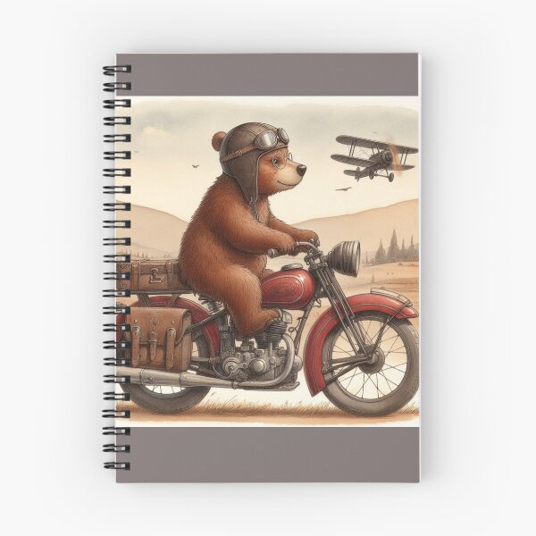 Item preview, Biker Bear Adventure designed and sold by Lougud.