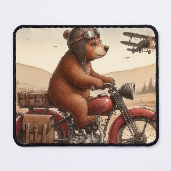 Item preview, Biker Bear Adventure designed and sold by Lougud.