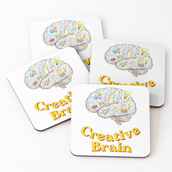 Item preview, Creative Brains - ADHD & Autism Awareness Art designed and sold by AR-Corner.
