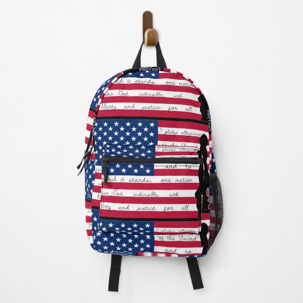 Item preview, USA FLAG - WITH LIBERTY - PLEDGE OF ALLEGIANCE - USA 250 designed and sold by evonbart.