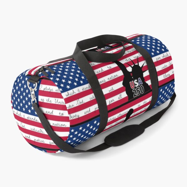 Item preview, USA FLAG - WITH LIBERTY - PLEDGE OF ALLEGIANCE - USA 250 designed and sold by evonbart.