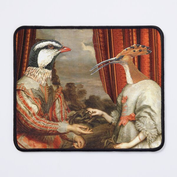 Item preview, Two Bird People Conversing designed and sold by ANewKindOfWater.